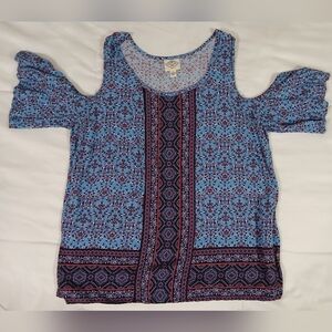 St. John's Bay Cold Shoulder Top